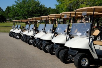 use T golf carts