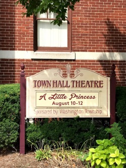 Town Hall sign
